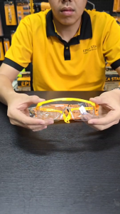 แว่นตานิรภัย แว่นเซฟตี้ แว่นตากันสะเก็ด Yamada  Epica EP-60599