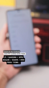 Miếng dán màn hình PPF 2 IN 1 Chống nhìn trộm - chống vân tay Realme GT GT Neo GT Neo Flash GT Neo 2T GT Neo 2 GT Neo 3 GT Neo 3T GT Neo 5 Neo 5 SE GT 2 Pro Realme 9 4G Realme 9i 4G Realme 9 Pro 5G Realme 9 Pro Plus