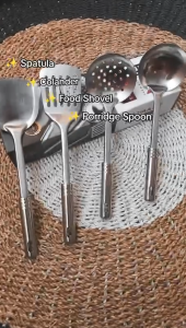 Spatula Set Stainless Steel isi 4 Pcs BMW - Kitchenware Set BMW