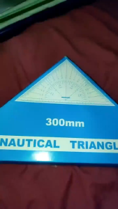 CAATEA 300mm High Precision Chart Drawing Triangle Ruler for Ship Drawing 2Pcs Large-Scale Ship Chart Drawing Ruler Nautical Protractor Thickened Acrylic Large-Scale Positioning Ruler new