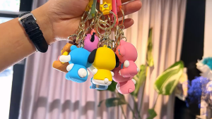 "RGK" Sanrio lucu gantungan kunci Karakter Sanrio Kuromi Pochacco