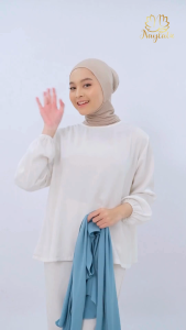 Hijab Pashmina Inner Telinga  Instan Jersey Premium Naylatu