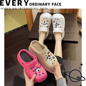 Nqshop รองเท้าแตะรัดส้นพื้นหนา น้ำหนักเบา มีกันลื่น รุ่นนี้กำลังมาแรงเลยน้า ใส่แล้วไม่เจ็บเท้า วัสดุเป็นยาง มันเริ่ดน้าาา