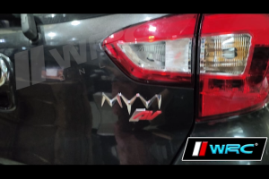 Perodua Axia Alza Myvi New Model Rear Bonnet PNP Wording Emblem Logo