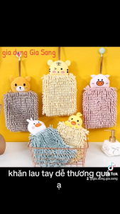khăn lau tay hình thú dễ thương khăn lau tay nhà bếp khăn lau cho trẻ em