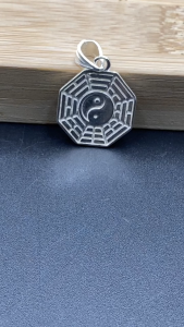 Mặt Dây Chuyền Bát Quái Bạc Hiểu Minh MDN479