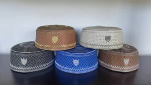 peci assagofah sholat/songkok bordir/kopiah bordir/topi sholat pria model terbaru K-03