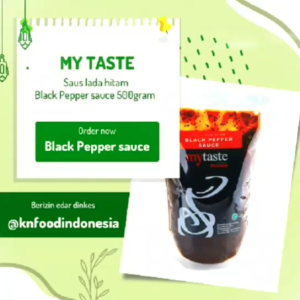 Saus Black Pepper Saus Lada Hitam My Taste Blackpepper 500 gram