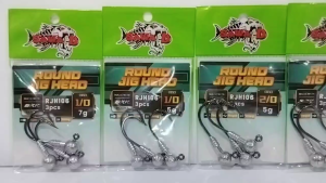 SAWA-D ROUND JIG HEAD FISHING HOOK (RJH106)