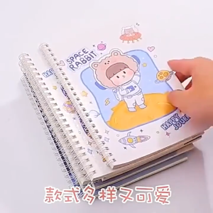 10PCS Notebook Set for High School Elementary 60leaves 120pages School Supplies Aesthetic Spiral Landscape aesthetic notepad Student Office School Supplies Wholesale