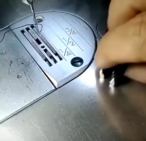 2Pcs S518L Sepatu Resleting Mesin Jahit Jepang Tak Terlihat Semua Baja