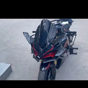 สปอยเลอร์แฟริ่งหน้ารถจักรยานยนต์ สปอยเลอร์ด้านหน้า วิงใต้ไฟ แข็งแรงและทนต่อการสึกหรอ รูปลักษณ์ที่สวยงาม ใช้งานง่าย ไม่เป็นภาระในการขับขี่ 1 ชิ้น