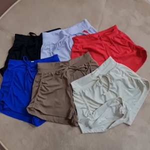 Quần tập Gym Chạy bộ 313 quần 2 lớp thể thao GymQueen cầu lông vải poly mềm mịn co dãn tốt chun sườn