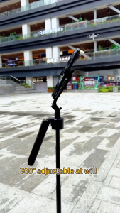 Xundd Extendable Auto Face Tracking Tripod 360°Rotating Four-Legged Stand Battery Operated Smart Shooting Selfie Phone Holder for Video Vlog Live Stream