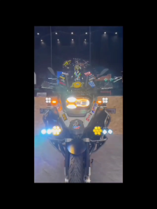 CanBus BMW ADV 750 850 1200 1250 1300 Gs untuk Lampu GR Gold Runway dengan saklar Motor