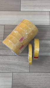 UNITAPE (ยกแถว) เทปใส แกน เล็ก / แกน ใหญ่: ขนาด 3/4" และ ขนาด 1 นิ้ว / ขนาด 0.5 นิ้ว