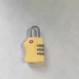 TSA Customs Lock 3 Digit Combination Lock Anti-Theft Locker Padlock Travel Lock For Suitcase Luggage