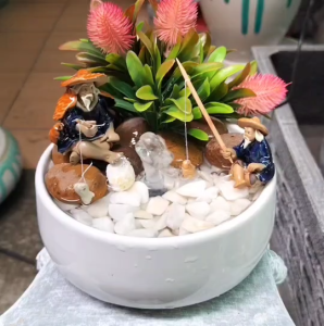 ชุดน้ำพุ น้ำล้นเสริมฮวงจุ้ย น้ำพุขนาดเล็กสำหรับตั้งโต๊ะทำงาน สินค้าพร้อมใช้งาน 690 บาท