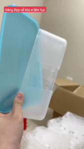 Sét 6 hộp Tupperware 1.7L dùng ngăn đông ngăn mát