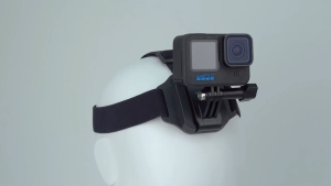 TELESIN QHM-001 2-in-1 Quick Release Head Strap & Cap Clip Hat Clip Headband for Action Camera