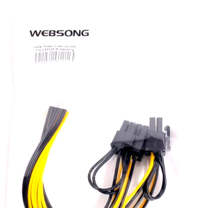 Kabel Power Video Card 6P Female to 2x 6P+2P Male High Quality Websong