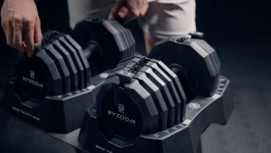 BYZOOM 50LB Adjustable Dumbbell / BYZOOM 50LB Dumbel Boleh Laras / BYZOOM 50磅可调式哑铃