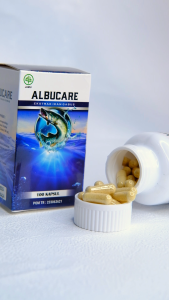 ALBUCARE 100% Ekstrak Ikan Gabus - Obat Luka Sesar - Pengering Luka Operasi Sesar Asli - Pasca Operasi Sesar - Cepat Sembuhkan Luka | Hallal Sudah Bpom
