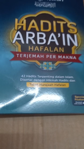 Buku Hadits Arbain Hafalan Terjemah Per Makna - Maghfirah