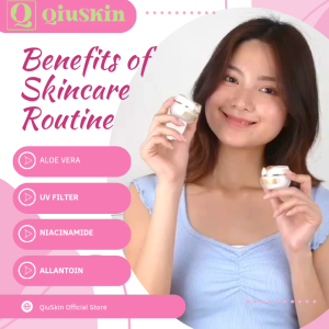 QiuSkin Paket Untuk Mengatasi Bopeng Dan Bikin Glowing Skincare Pemutih Kulit Wajah dan Glowing