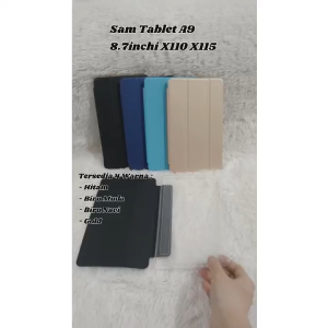 Flip Cover Sarung Sam A9 8.7inchi X110 X115 2023: Casing Book Cover