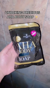 Precious Skin Thailand AHA Body Booster Whitening 5x Soap Gratis Net Soap / Sabun Pemutih / AHA Soap 80g