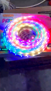 ECOKING Lampu LED STRIP SELANG 10Y 220v 10 Yard RGB TINGGAL COLOK