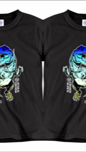 Kaos Anak T-REX Lengan Pendek Rekomendasi Baju anak laki-laki usia 4-12 tahun katun 30s