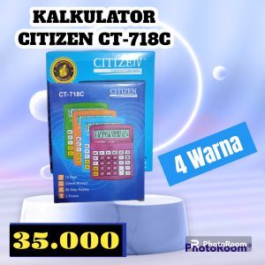 Kalkulator Citizen CT-728c Warna