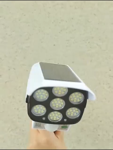 LAMPU SOLAR CCTV 77 LED LAMPU SOROT TAMAN TENAGA SURYA ANTI AIR