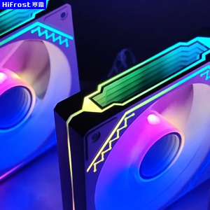 CoolMoon Prism Lens ARGB+PWM 5V3P Forward Backward PC Case Fan Cooler Aura Sync Speed Adjustable