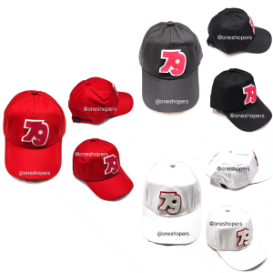 Topi HUT kemerdekaan RI 79 Merah Putih/Topi Logo HUT RI 79
