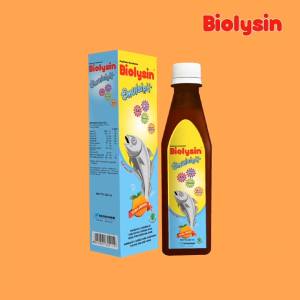 BIOLYSIN EMULSION/SUPLEMEN MASA PERTUMBUHAN ANAK/DAYA TAHAN TUBUH/MEMPERCEPAT MASA PENYEMBUHAN