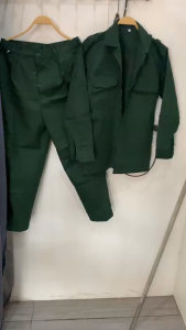 ĐỒNG PHỤC BẢO HỘ LAO ĐỘNG BỘ K03 QUẦN ÁO BẢO HỘ LAO ĐỘNG TRANG PHỤC BẢO HỘ VẢI KAKI LOẠI 1 MÀU XANH LÁ