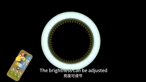 New Ceiling Fan with Ceiling Light LED Three Color Remote Mode Warm Light Neutral White and White Light Control LED Lamp Fan Light