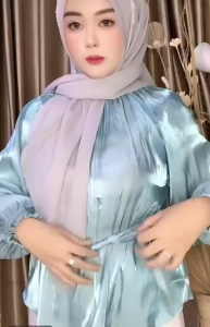BAJU ATASAN WANITA SHIMMER SILK KEMEJA BLOUSE SHIMMER SILK PREMIUM JUMBO TERMURAH