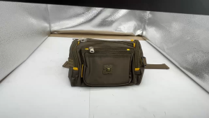 TOUCH กระเป๋าคาดเอว+คาดอก ขนาดยาว 30 ซม.สูง15ซม.นอกมี 5ซิป+ใน1ซิป +หลัง1ซิป สายปรับได้ถึง 48นิ้ว Waist bag chest bag #5523