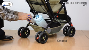 Labeille A019T Baby Stroller Classic Reversible Handle Kereta Dorong Lipat Bayi Anak