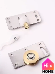 roller cabinet sliding rail set door track aluminum guide wardrobe wheels drawer Pulley Closet Durable Hanging Concave