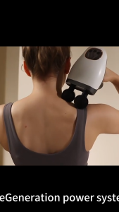 HOMIES Double Massage Heads Light Weight Deep Tissue Massage Gun: Percussion Muscle Soreness Pain Relief Massage Gun