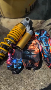 COVER SHOCK SARUNG PELINDUNG SHOCKBREAKER BELAKANG ARAI PREMIUM FULL MOTIF BINTANG ZODIAK PNP NMAX PCX ADV XMAX 250 DLL