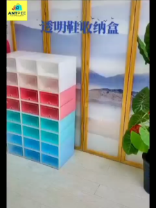 𝐀𝐍𝐓𝑃𝐸𝐸 𝐒𝐭𝐨𝐫𝐚𝐠𝐞 𝐁𝐨𝐱 🐜 ANTPEE Storege Box Stackable Shoe Box Foldable Shoes Rack Attachable Storage Box Organizer Case 可叠放鞋盒 可折叠鞋架 可连接储物盒 收纳盒