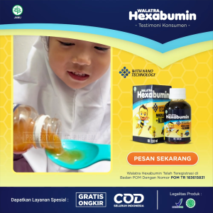 Walatra Hexabumin:Teman Sehat Anak untuk BAB Lancarsusah bab untuk anak 4 tahunsusah bab untuk anak 2 Tahunsusah bab untuk anak anaksusah bab untuk anak 6 bulanherbal untuk anak susah babsusah bab anak 2 tahunanak susah buang air besarsusah bab