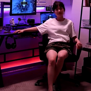 YOYOO Bàn chữ k bàn gaming Z K U gaming ( 1 lỗ luồn dây ) đủ kích thước ( Có video thật) ( Không gồm ghế)