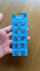 Vinnic L926F Baterai jam tangan Vinnic AG7 L926F Alkaline 1.5V Original (1pcs)